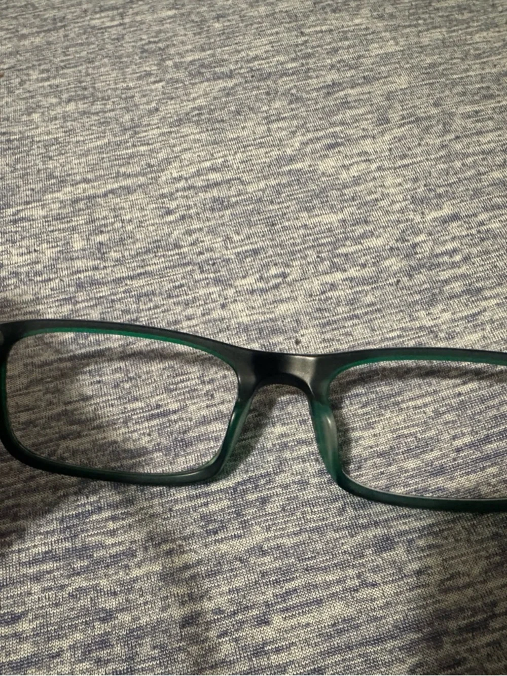 Nike Kids Black and Neon Green Rectangular Eyeglass Frames